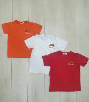T/shirt manica corta - 100% cotone