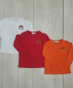 T/shirt manica lunga - 100% cotone