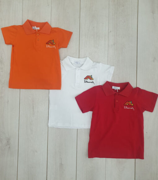 Polo manica corta - 100% cotone