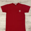 T/Shirt Rossa Manica Corta 100% Cotone