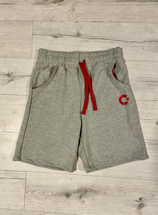 Short Jersey Grigio 100% Cotone