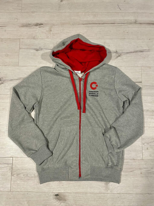 Felpa Full Zip 70% Cotone - 30% Poly