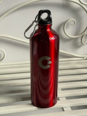Borraccia Rossa 75 cl Acciaio