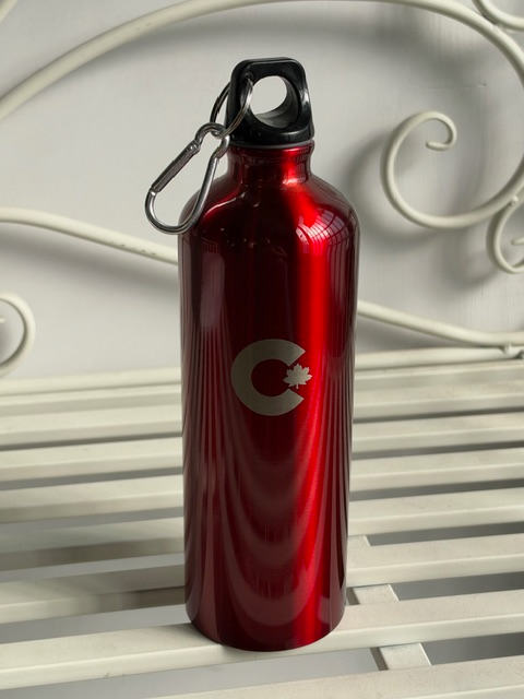 Borraccia Rossa 75 cl Acciaio